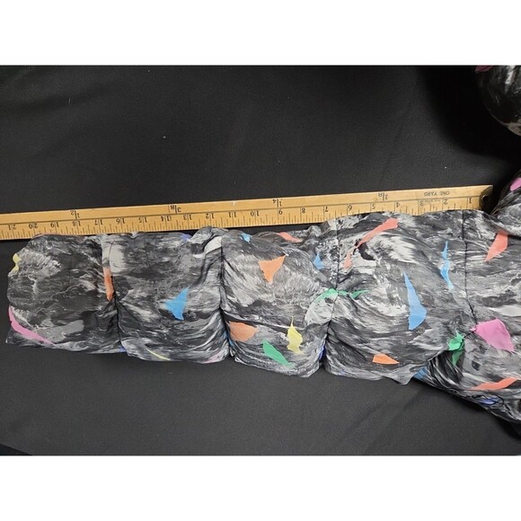 HUNTER Original A-Line Puffer Jacket Storm Camo Print Multi Color Size Large - Picture 6 of 8